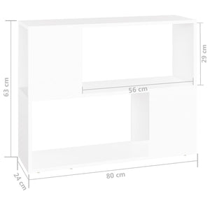 Weißer TV-Schrank 80 cm