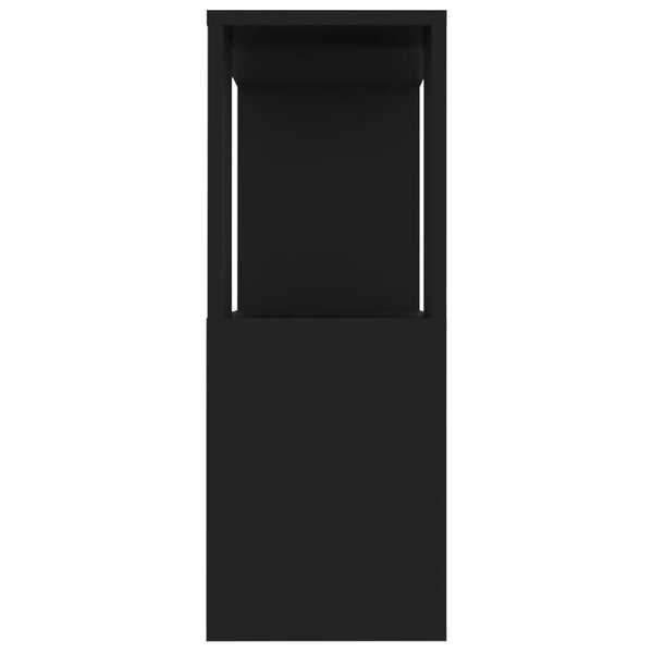 Schwarzer TV-Schrank 80 cm