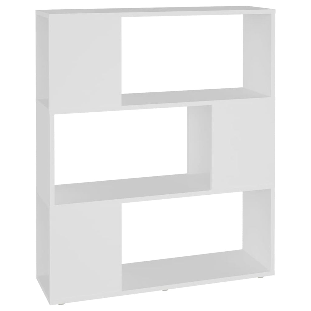 Weißes Bücherregal Raumteiler 80x94 cm