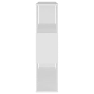 Weißes Bücherregal Raumteiler 80x94 cm