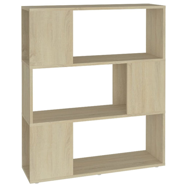 Sonoma Eiche Bücherregal Raumteiler 80x94 cm