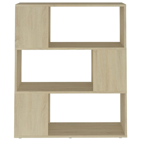 Sonoma Eiche Bücherregal Raumteiler 80x94 cm