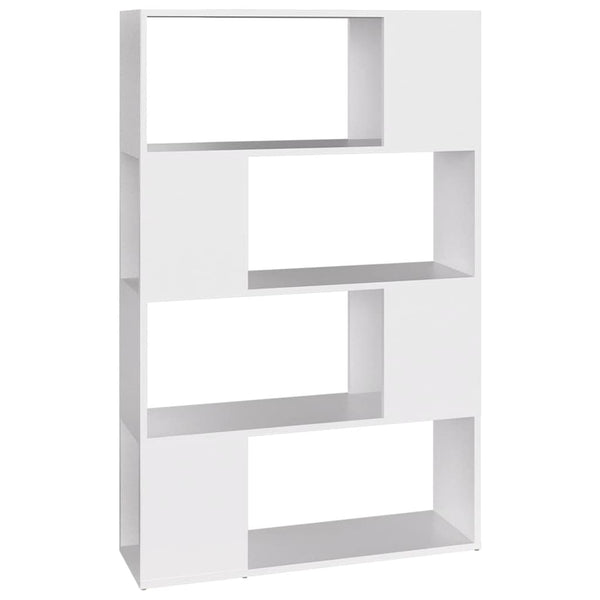 Weißes Bücherregal Raumteiler 80x124,5 cm