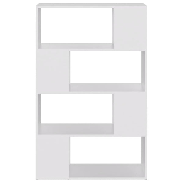 Weißes Bücherregal Raumteiler 80x124,5 cm