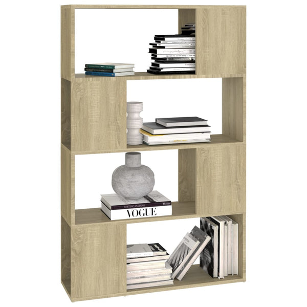 Sonoma Eiche Bücherregal Raumteiler 80cm