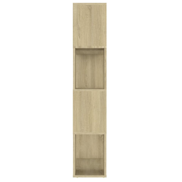 Sonoma Eiche Bücherregal Raumteiler 80cm
