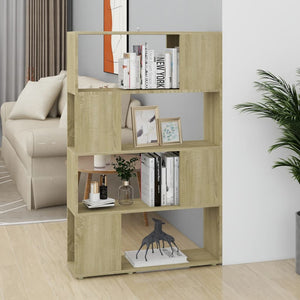 Sonoma Eiche Bücherregal Raumteiler 80cm