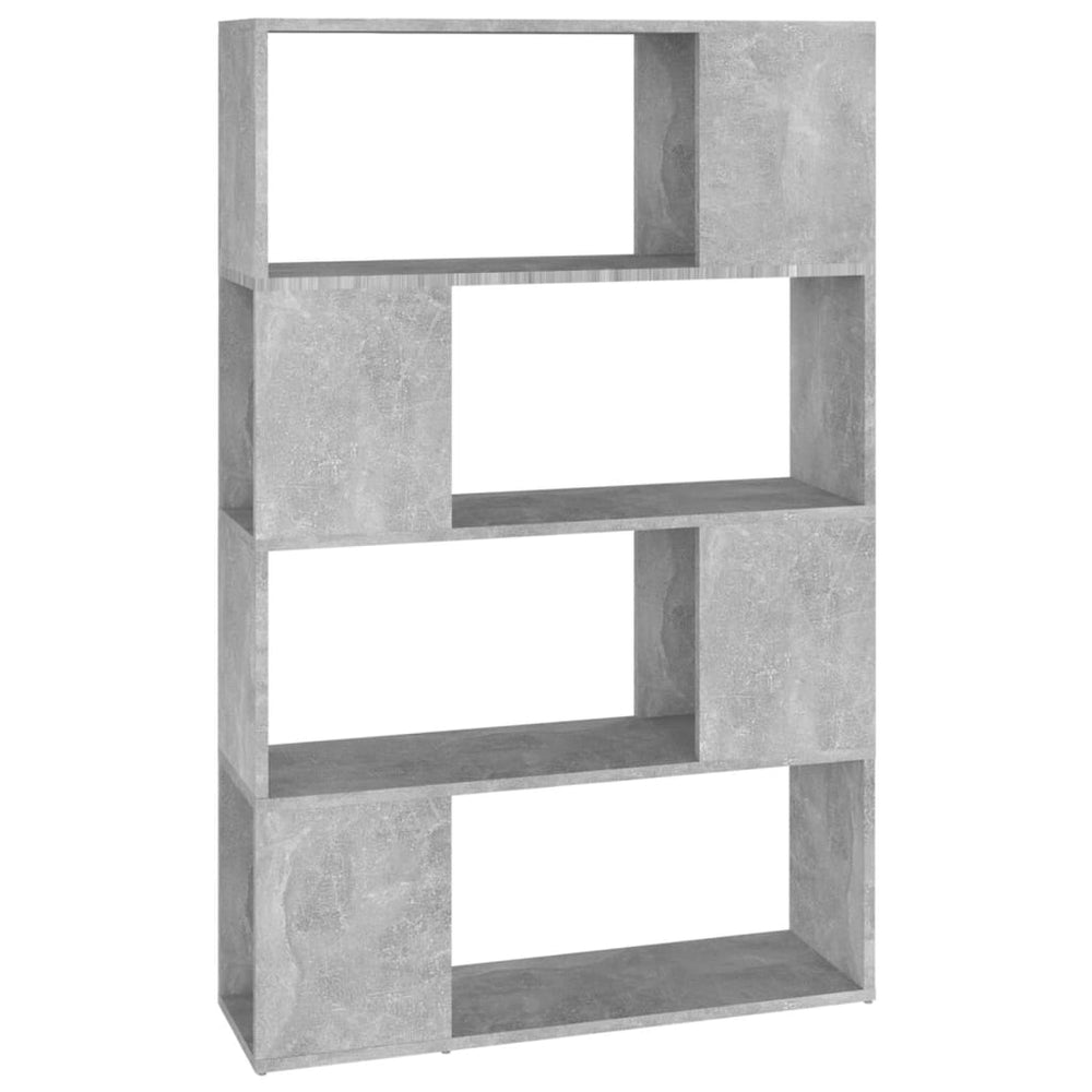 Betongraues Bücherregal / Raumteiler 80cm