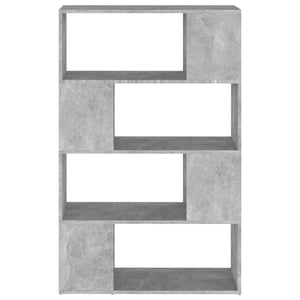 Betongraues Bücherregal / Raumteiler 80cm