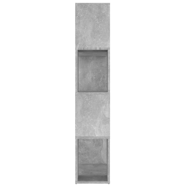 Betongraues Bücherregal / Raumteiler 80cm