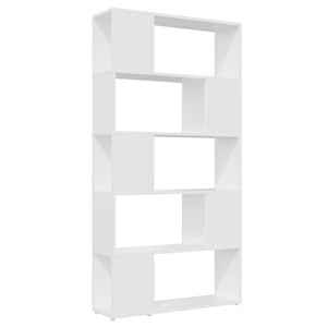 Weißes Bücherregal Raumteiler 80x155 cm