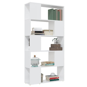 Weißes Bücherregal Raumteiler 80x155 cm