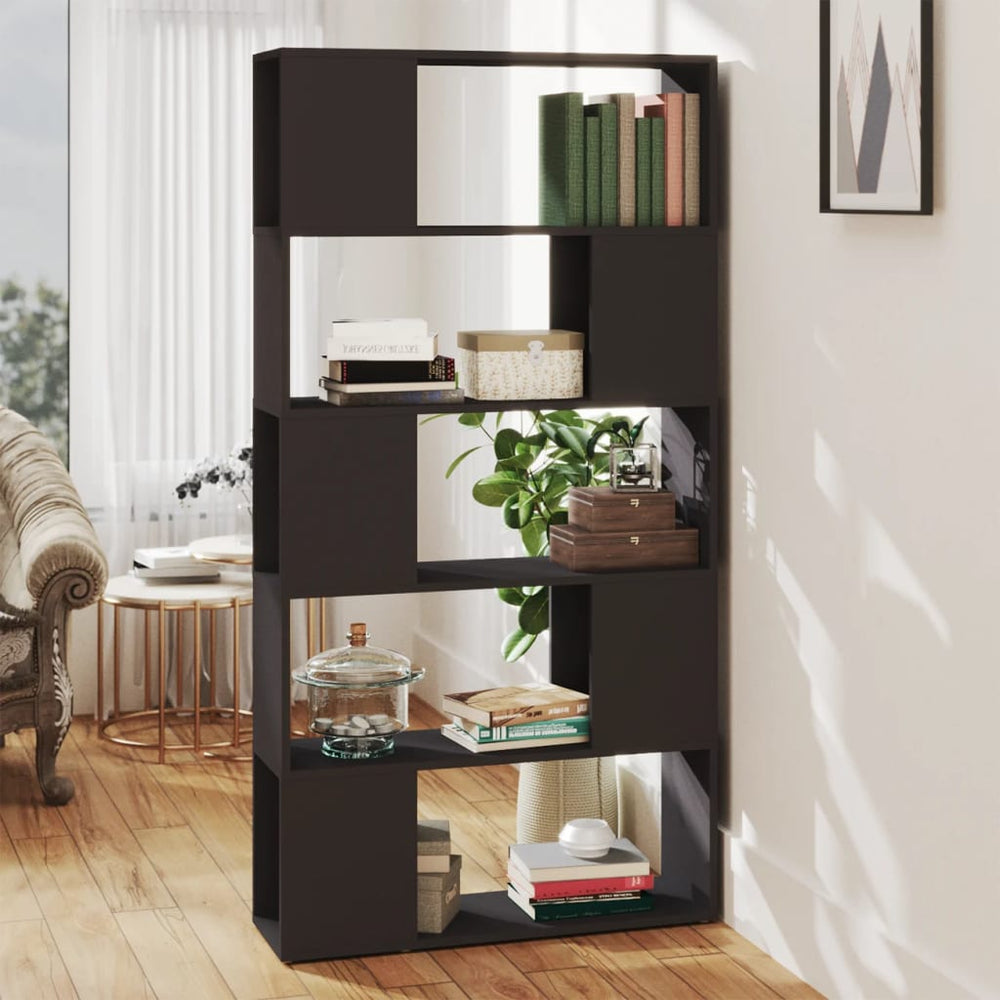 Graues Bücherregal Raumteiler 80x155 cm