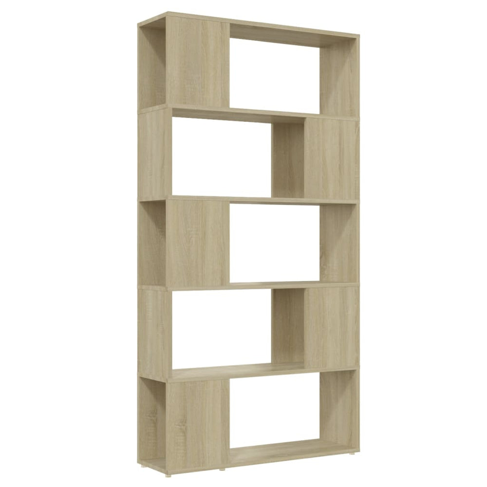 Sonoma Eiche Bücherregal Raumteiler 80x155 cm