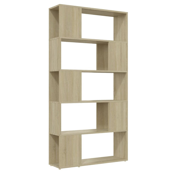 Sonoma Eiche Bücherregal Raumteiler 80x155 cm