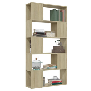 Sonoma Eiche Bücherregal Raumteiler 80x155 cm