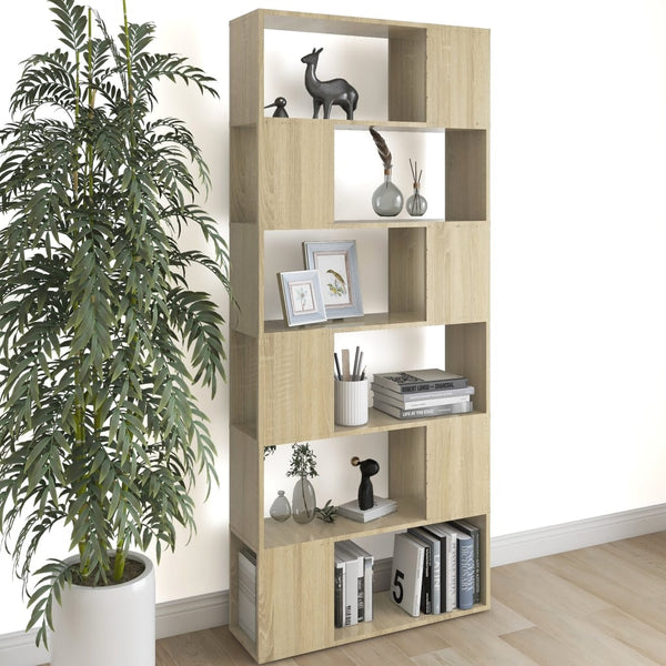 Sonoma Eiche Bücherregal Raumteiler