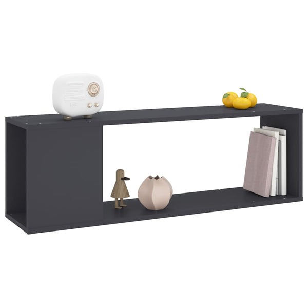 Grauer TV-Schrank 100 cm