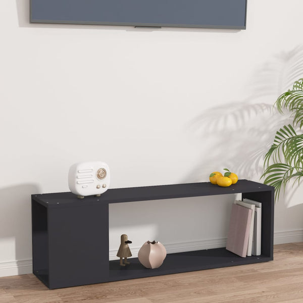 Grauer TV-Schrank 100 cm