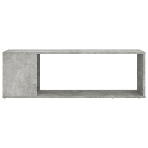 Betongrauer TV-Schrank 100 cm