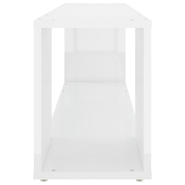 TV-Schrank Weiß Hochglanz 100 cm