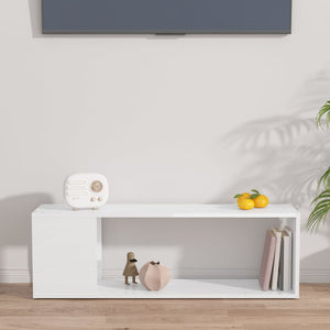 TV-Schrank Weiß Hochglanz 100 cm