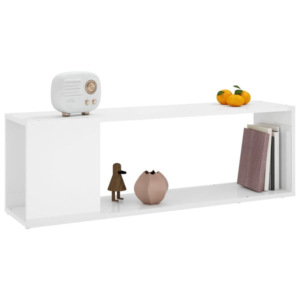 TV-Schrank Weiß Hochglanz 100 cm