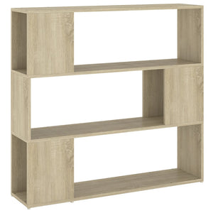 Sonoma Eiche Bücherregal Raumteiler 100x94 cm