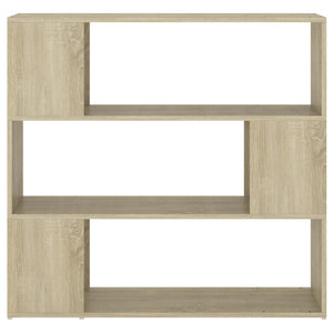 Sonoma Eiche Bücherregal Raumteiler 100x94 cm