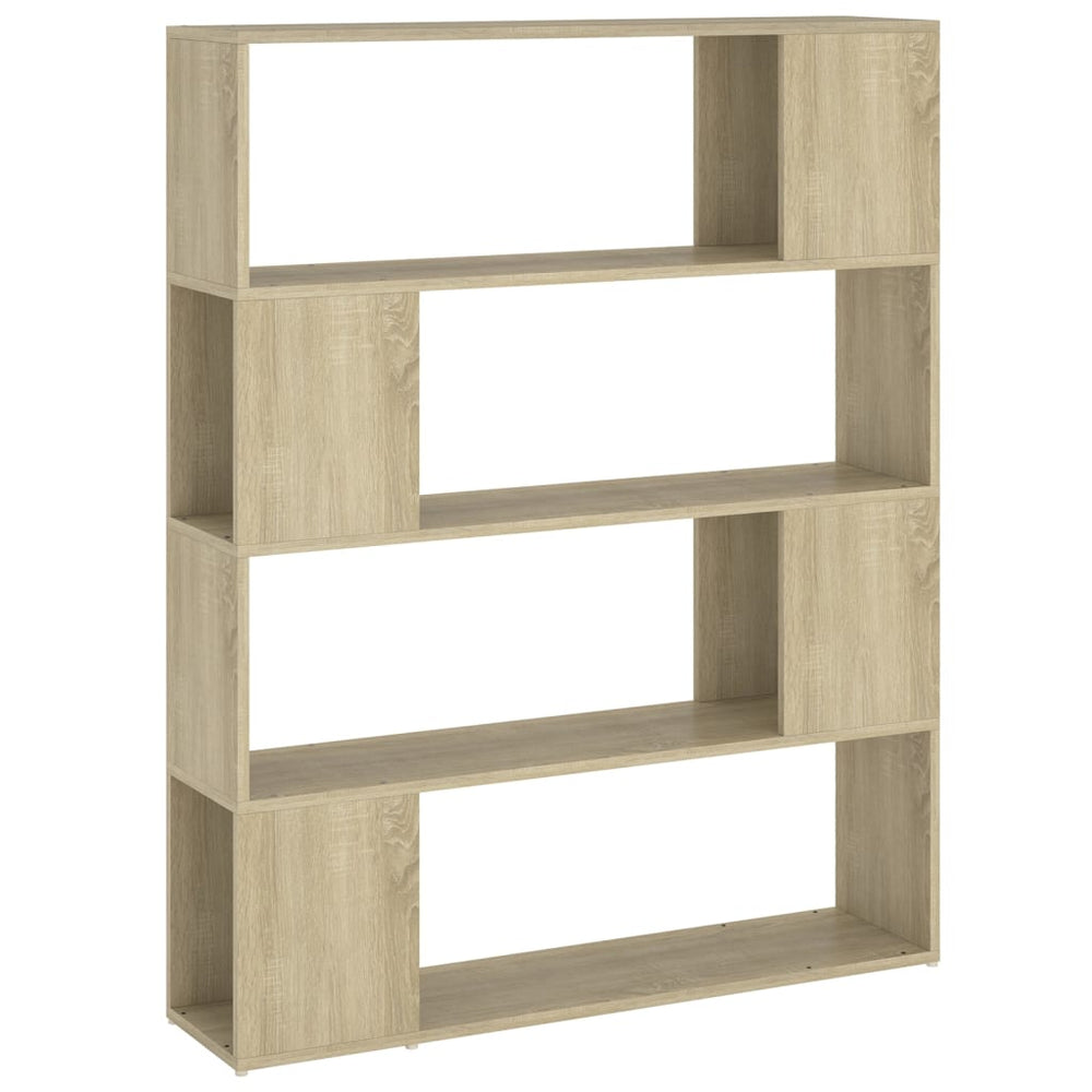 Sonoma Eiche Bücherregal Raumteiler 100x124 cm