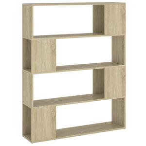 Sonoma Eiche Bücherregal Raumteiler 100x124 cm