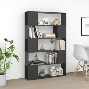 Graues Bücherregal / Raumteiler 100x155 cm
