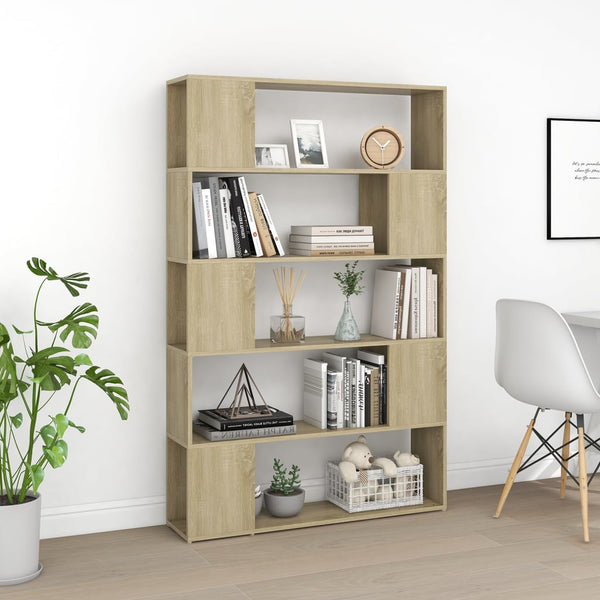 Sonoma Eiche Bücherregal Raumteiler 100x155 cm