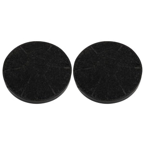 Dunstabzugshauben Kohlefilter 105x21mm, 2er-Pack