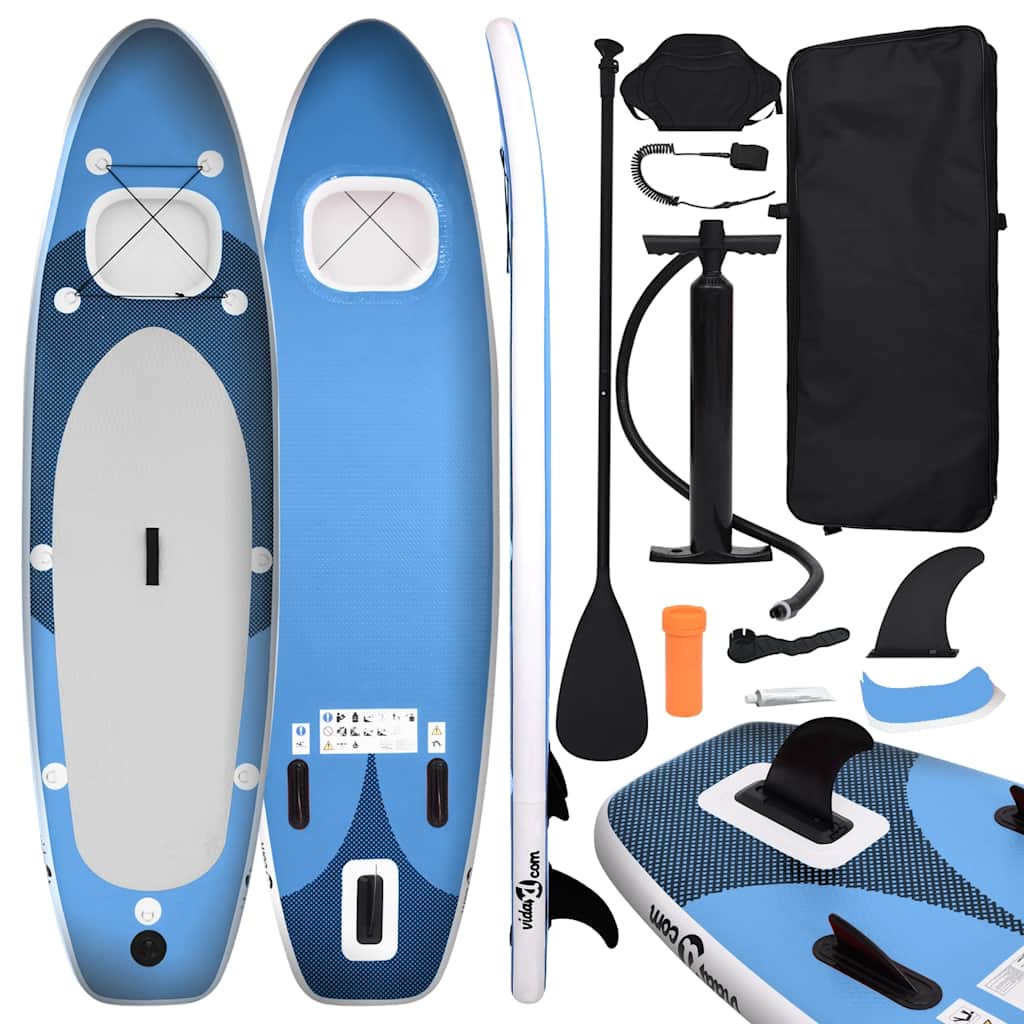 Aufblasbares SUP Board Set Blau 300cm