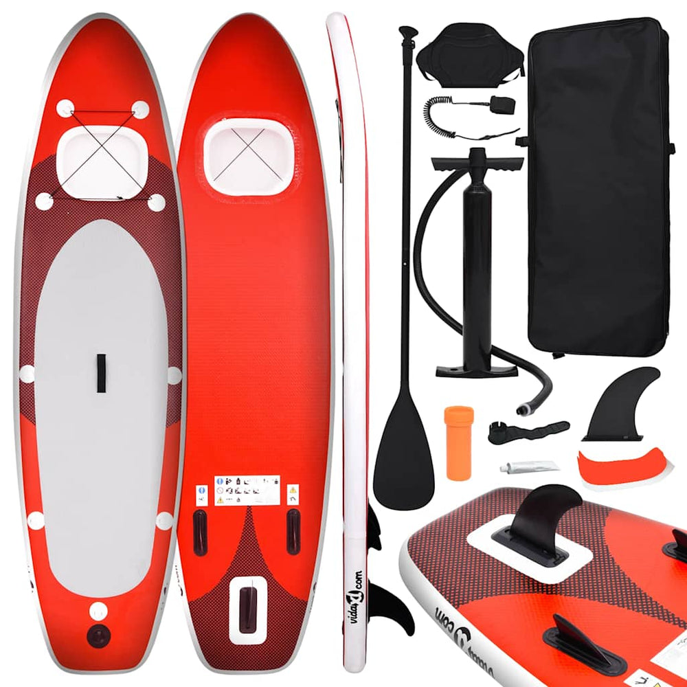 Aufblasbares SUP Board Set 300cm - Rot