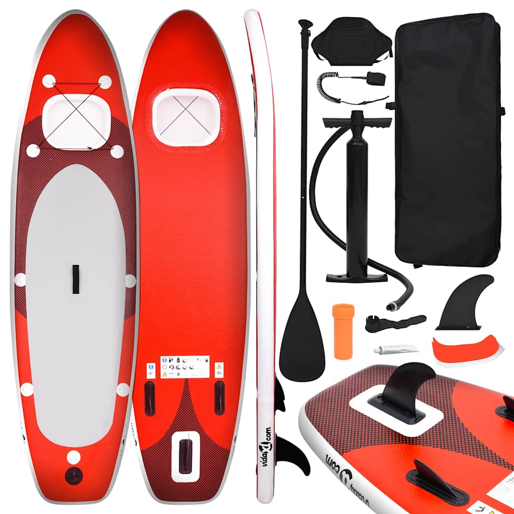 Aufblasbares SUP Board Set 300cm - Rot