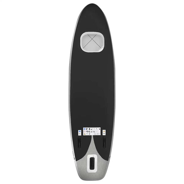 Aufblasbares SUP Board Set 300cm Schwarz