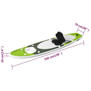 Aufblasbares SUP Board Set 330cm Grün