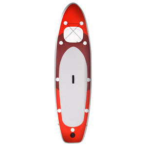 Aufblasbares SUP Board Set 360cm Rot