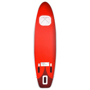 Aufblasbares SUP Board Set 360cm Rot