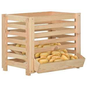 Kartoffelkiste aus Kiefernholz 60x40x50 cm