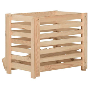 Kartoffelkiste aus Kiefernholz 60x40x50 cm
