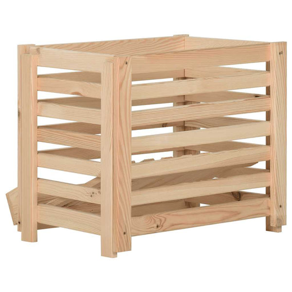 Kartoffelkiste aus Kiefernholz 60x40x50 cm