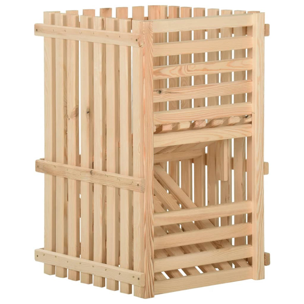 Kartoffelkiste Kiefer Massivholz 50x50x80cm