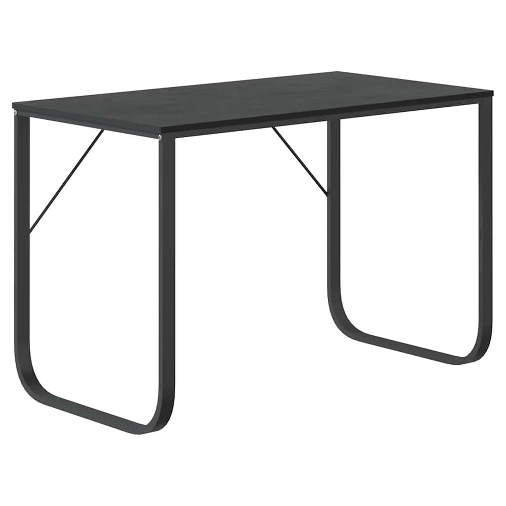 Computertisch Schwarz 110x60x73 cm Holzwerkstoff