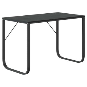 Computertisch Schwarz 110x60x73 cm Holzwerkstoff