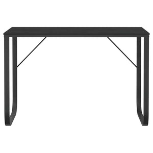 Computertisch Schwarz 110x60x73 cm Holzwerkstoff