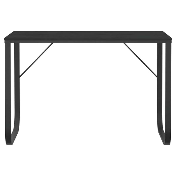 Computertisch Schwarz 110x60x73 cm Holzwerkstoff