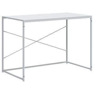 Computertisch Weiß 110x60x70 cm Holzwerkstoff